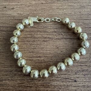 💜 Melinda Maria Life's a ball bracelet gold color